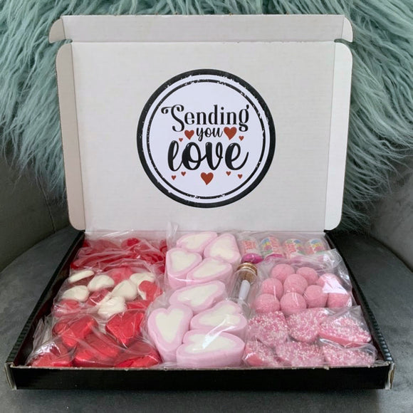 Personalised Letterbox Gift - Sweet Treat Sending Love