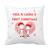 Our First Christmas Cushion - Fizzy Strawberry Gifts