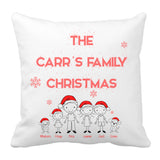Our Family Christmas Cushion - Fizzy Strawberry Gifts
