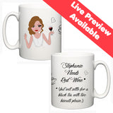 Personalised Face On A Mug (Mixed Race Skin) - Fizzy Strawberry Gifts