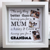 Mum The Only Thing Better Frame - Fizzy Strawberry Gifts