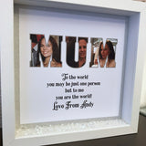 MUM Photo Word Frame - Fizzy Strawberry Gifts
