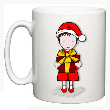 Personalised Christmas Mug - Dylan Design - Fizzy Strawberry Gifts