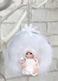 Snow Fairy Christmas Bauble - Fizzy Strawberry Gifts