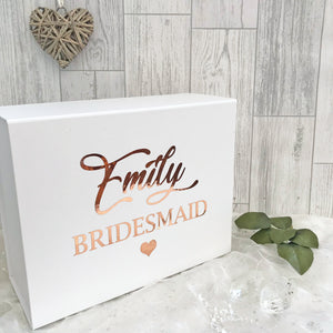 Personalised Wedding Gift Box - Bridal Party Gifts