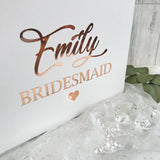 Personalised Wedding Gift Box - Bridal Party Gifts