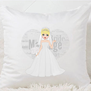Personalised Bride To Be Cushion