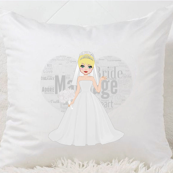 Personalised Bride To Be Cushion