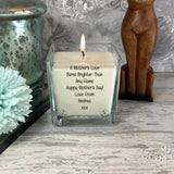 Personalised Mother's Day Candle