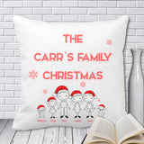 Our Family Christmas Cushion - Fizzy Strawberry Gifts