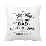 Grandad Cushion (The Best Thing) - Fizzy Strawberry Gifts