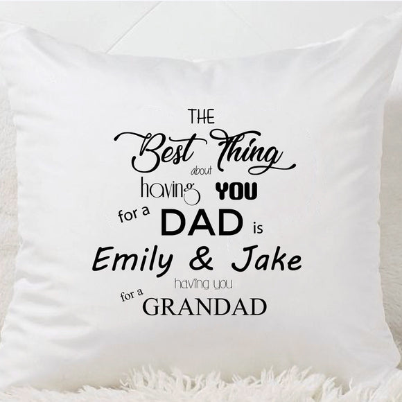 Grandad Cushion (The Best Thing)