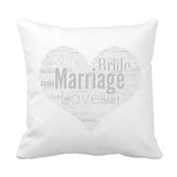Personalised Bride To Be Cushion - Fizzy Strawberry Gifts