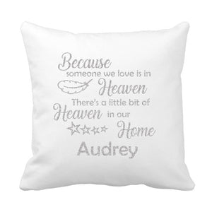 Piece Of Heaven Vinyl  Cushion - Fizzy Strawberry Gifts