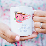 Personalised Valentine's Day Tea or Coffee Mug (2 designs)