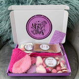 Letterbox Pamper Box Spa Day Self Care Package Hug In A Box Thank You Cancer gifts July Birthday Gifts August Birthday For Her 3