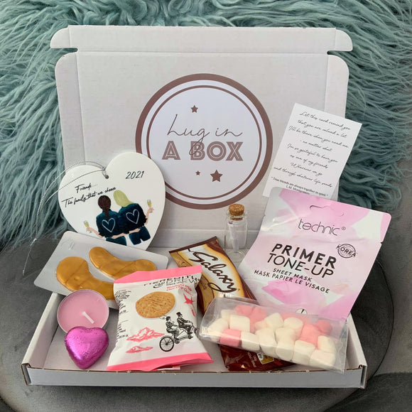 Personalised Gemini Gift For Her Letterbox Friendship Besties Spa Self Care May June Birthday Hug In A Box Good Luck Exams Treat Box