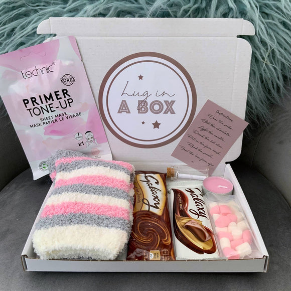 Personalised Mothers Day Gift Letterbox Gift Self Care Gift Pamper Spa Day Package Lockdown Hug In A Box March Birthday Gift Treat Box
