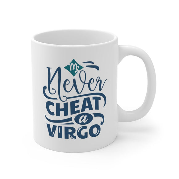 Never Cheat A Virgo Personalised Mug September Birthday Gift Star Sign Horoscope