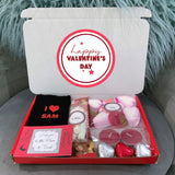 Valentines Gifts For Him Chocolates Personalised Socks Galentine Gift For Her Valentines Fiancé Treat box