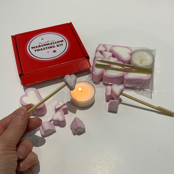 Mini Marshmallow Toasting Kit Mothers Day Gift For Her, Gift For Him Boyriend, Girlfriend, February March Birthday