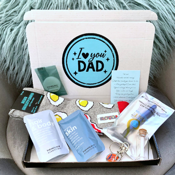 Father’s Day Letterbox Gift For Him Man's Pamper Box Self Care Hug In A Box