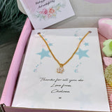 Personalised Mother’s Day Gift Mums Were Flowers Sweet Box Self Care Gift For Her Flower Necklace Hug In A Box Chocolates Grandma Nana Nanny
