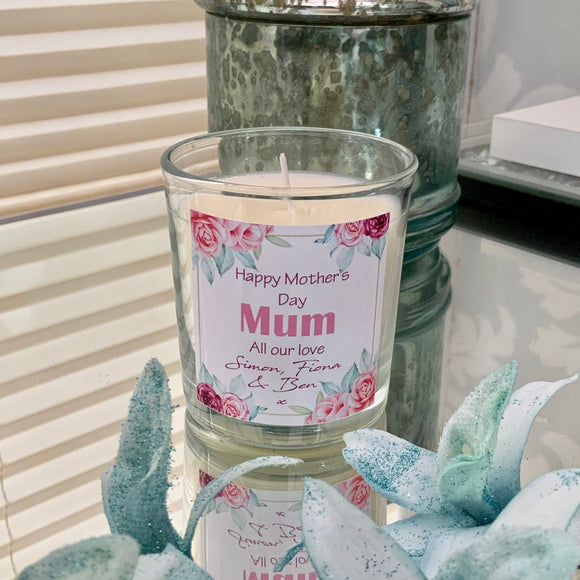 Personalised Mothers Day Candle Keepsake Present Gift Mum Daughter Mother Gift Mothers Day Grandma Gift For Mum Gifts Nanna Nanny Nana