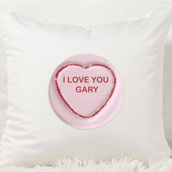 Loveheart Sweet Cushion - Fizzy Strawberry Gifts