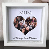 Mum Photo Heart Frame - Fizzy Strawberry Gifts
