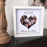 Mum Photo Heart Frame - Fizzy Strawberry Gifts