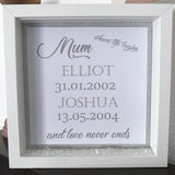 Mum (Or Nan) Where Life Begins Frame - Fizzy Strawberry Gifts