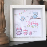 Together We Make A Family Frame - Fizzy Strawberry Gifts