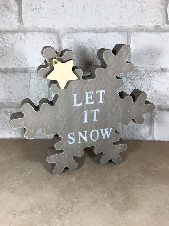 Shabby Elegant Snowflake - Fizzy Strawberry Gifts