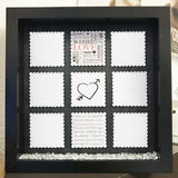 Valentines Love Squares Frame - Fizzy Strawberry Gifts